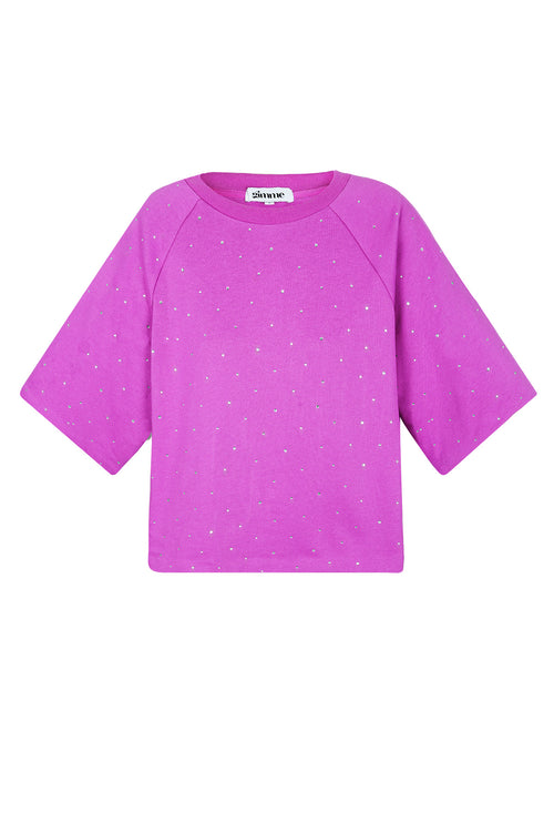 Cotone Maglietta Donna Oversized Primavera/Estate