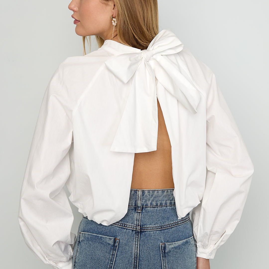 Bow Top Open Back