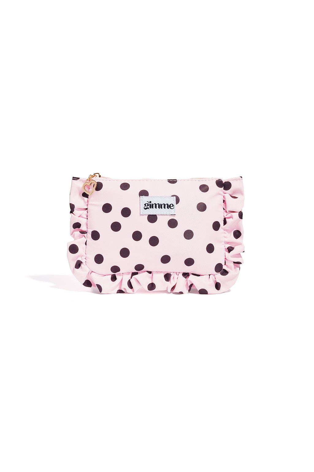 Borse per il trucco a pois, casual, in poliestere, accessori quotidiani