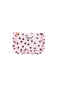 Borse per il trucco a pois, casual, in poliestere, accessori quotidiani