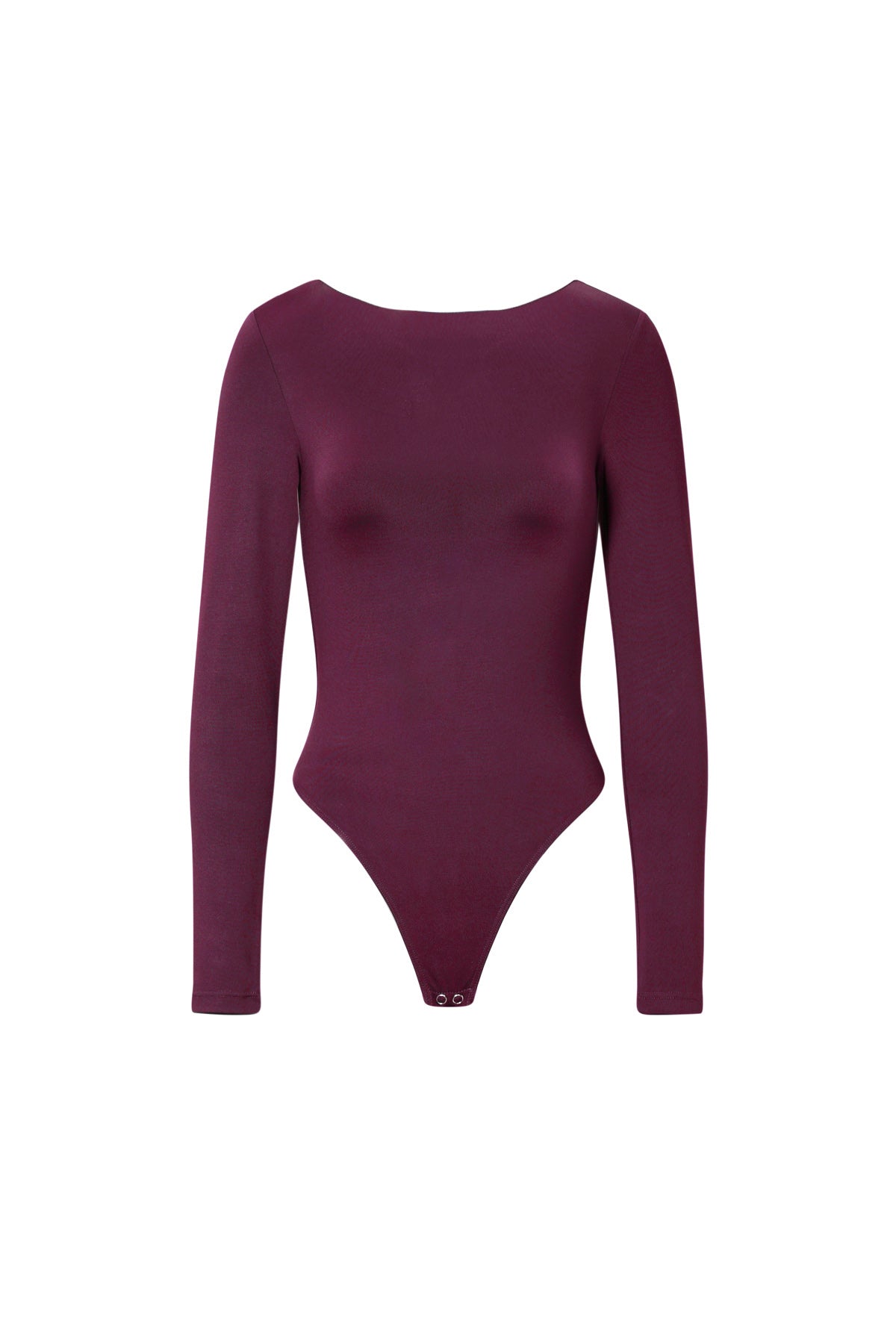 Body Modellante in Nylon Intrecciato Base Colore Puro