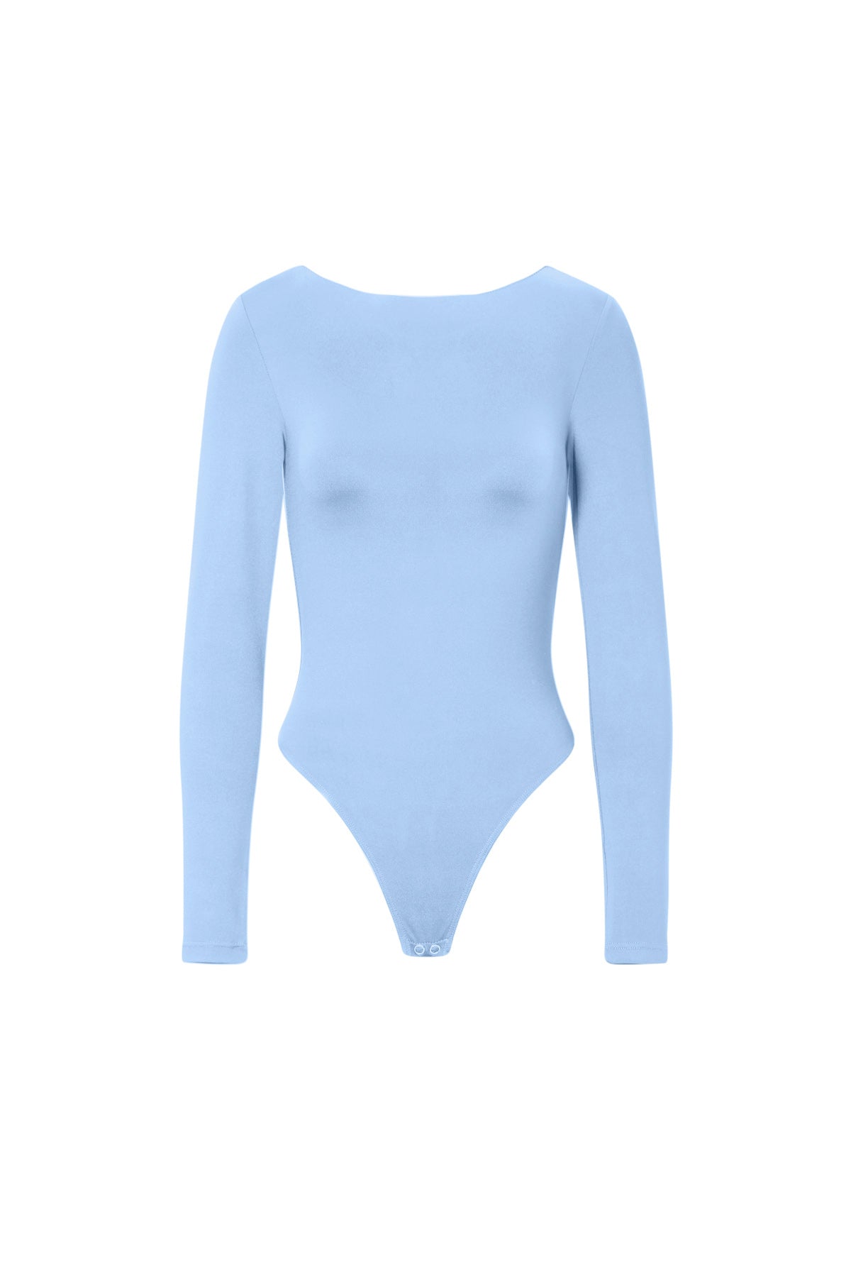 Body Modellante in Nylon Intrecciato Base Colore Puro