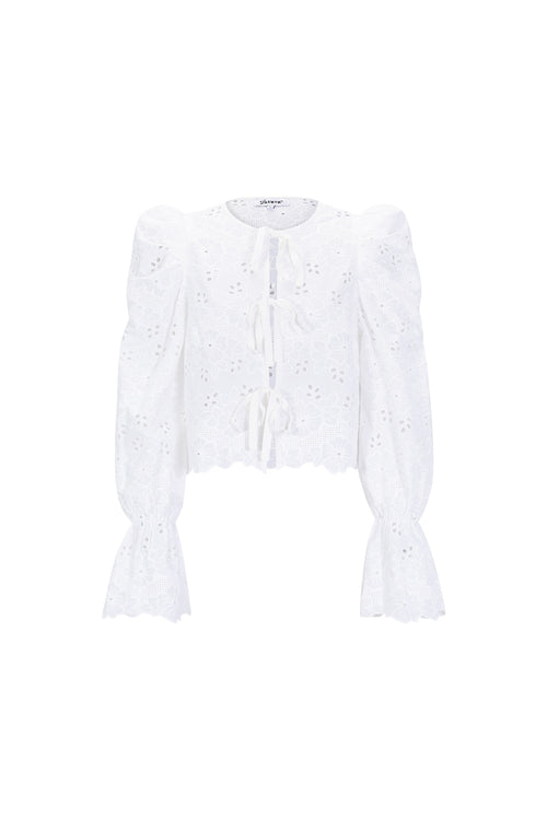 Cotone Tessuto Donna Maglia Lunga Manica Casual Cutout